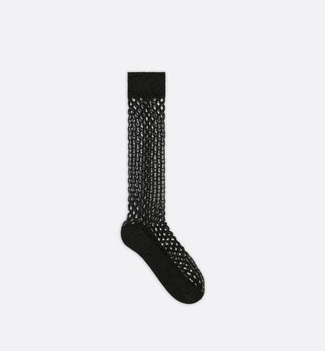 dior fishnet socks|Dior clothing line.